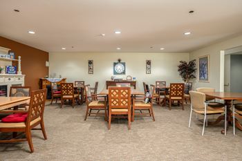 Billiards & card room
